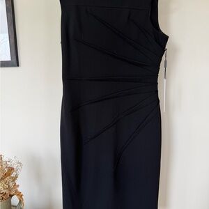Calvin Klein Black Midi Dress